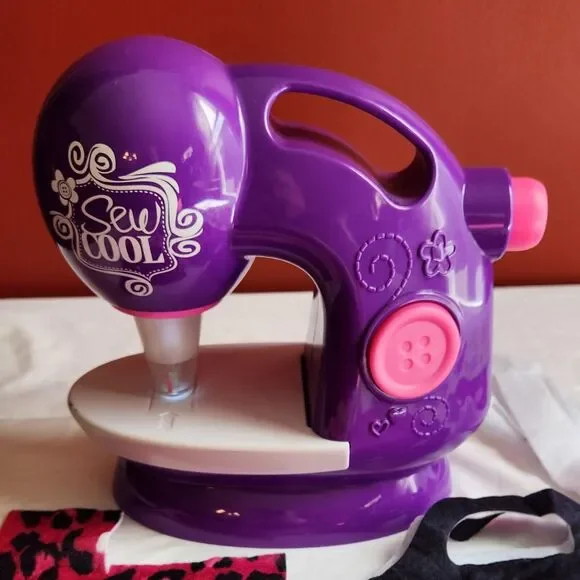 Sew Cool Sewing Machine - Purple w/ Pink Accents W/ Accessories - Picture 3 of 16